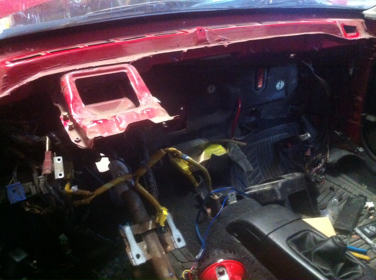 Stripped Honda Civic EG Interior